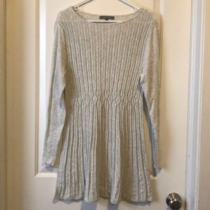 Creme Sweater Dress